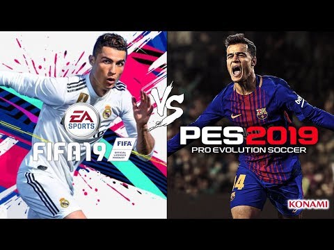 FIFA 19 vs PES 2019 E3 Trailer