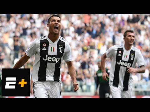 Cristiano Ronaldo scores first two goals for Juventus | ESPN