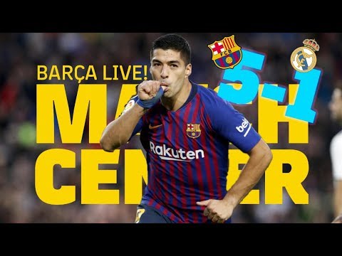 #ElClásico BARÇA – MADRID (5-1) | LIVE SHOW | Match Center