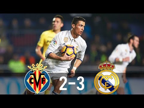 Villarreal vs Real Madrid 2-3 – All Goals & Extended Highlights – La Liga 26/02/2017 HD