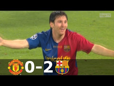 Manchester United vs Barcelona 0-2 – UCL Final 2009 – Highlights (English Commentary)