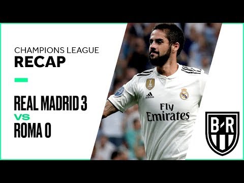 Champions League Recap: Real Madrid 3-0 Roma Highlights, Goals and Best Moments