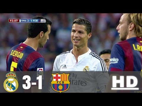 Real Madrid vs Barcelona 3-1 – All Goals & Extended Highlights – La Liga 25/10/2014 HD