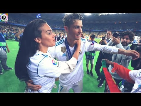 Cristiano Ronaldo And Georgina rodriguez Share A moment After FINAL Champions Match in Kiev