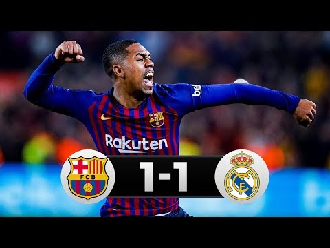 Barcelona vs Real Madrid 1-1 All Goals & Highlights (06/02/2019) HD