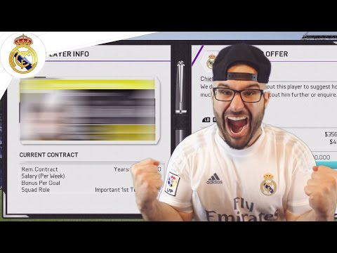 THREE MASSIVE REAL MADRID SIGNINGS! – Real Madrid Career Mode FIFA 16 #04