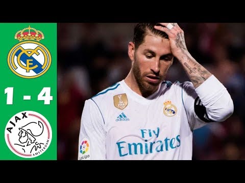 Real Madrid vs Ajax 1-4 Highlights & Goals 2019