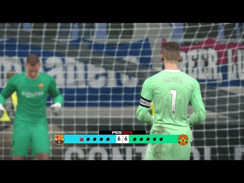 Barcelona vs Manchester United – Penalty Shootout [New Kits 2017/18]