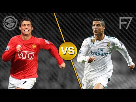 CR7 Manchester United Vs CR7 Real Madrid – Crazy Skills Battle HD