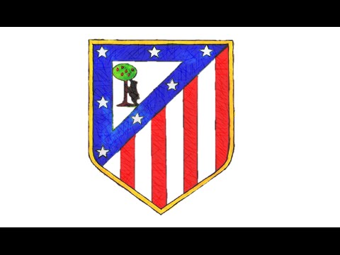 How to Draw the Atlético Madrid Logo (CA)