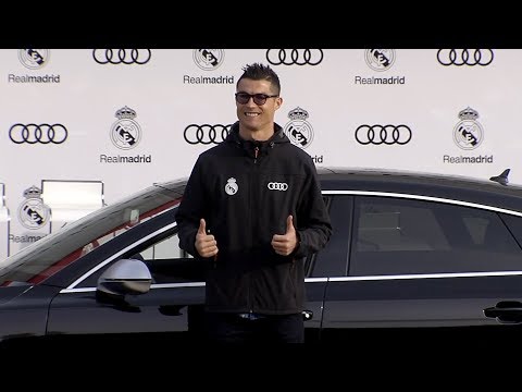 Real Madrid Audi Car Handover