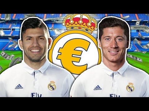 Sergio Aguero Or Robert Lewandowski To Real Madrid For €100m? | Transfer Talk