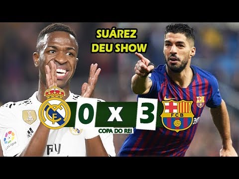 VINICIUS JR DESTRUIU MAS SUÁREZ MITOU | Real Madrid 0 x 3 Barcelona – Melhores Momentos – 27/02/2019