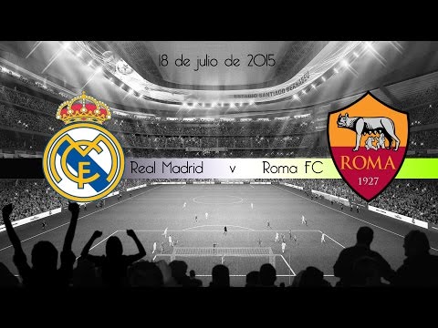 Real Madrid vs Roma| 18 de julio del 2015| ICC