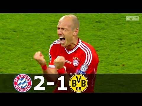 Bayern Munich vs Borussia Dortmund 2-1 – UCL 2013 Final – Highlights (English Commentary)