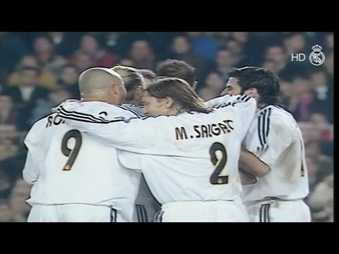 real madrid vs barcelona 2-1 2003/2004 full highlights