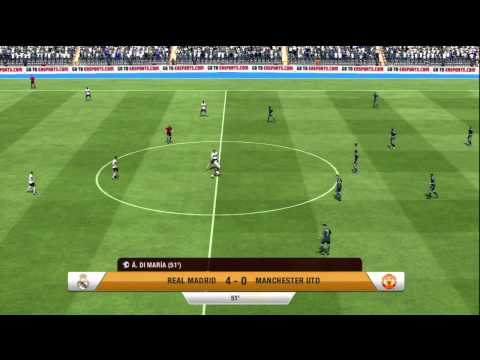 FIFA 13 – Real Madrid vs Manchester United – FULL GAME!