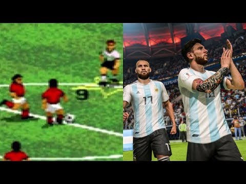 Evolution Of Fifa Games 1994 – 2018