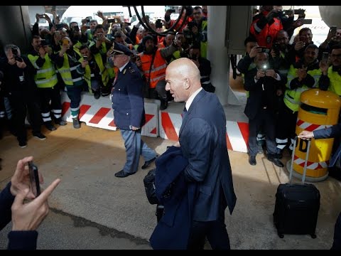 Real Madrid arrive in Rome!