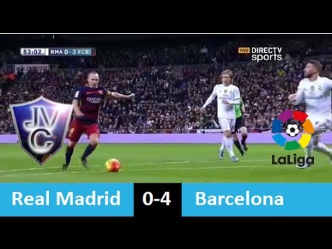 Real Madrid 0-4 Barcelona 21/11/15 PARTIDO COMPLETO (Relato Pablo Giralt) la liga 2016