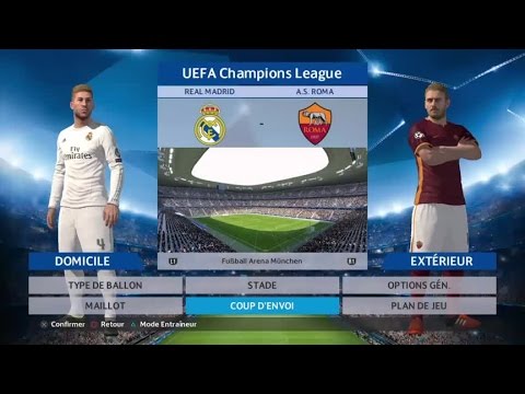 PES 2016 UCL | REAL MADRID VS ROMA – LIVE COMMENTARY