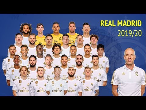 Real Madrid Squad 2019/20 Pre-season