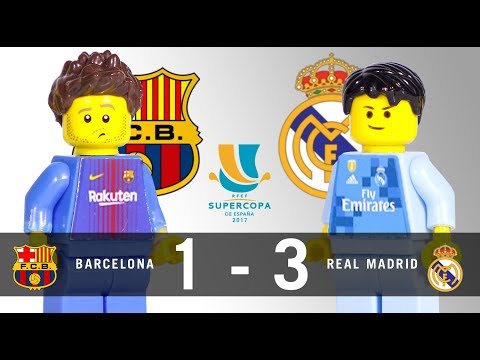 LEGO Final Supercopa 2017 BARCELONA – REAL MADRID Ida