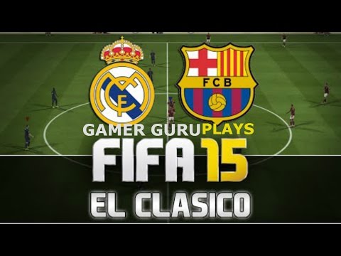 Next-Gen Fifa 15 gameplay -Barcalona vs Real Madrid