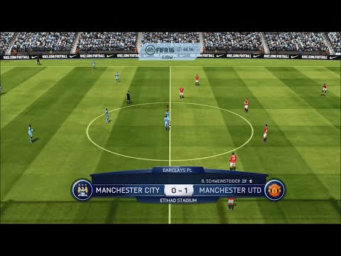 FIFA 16 FULL GAMEPLAY Old Gen Xbox360/Ps3-Manchester City vs Manchester United Match BPL