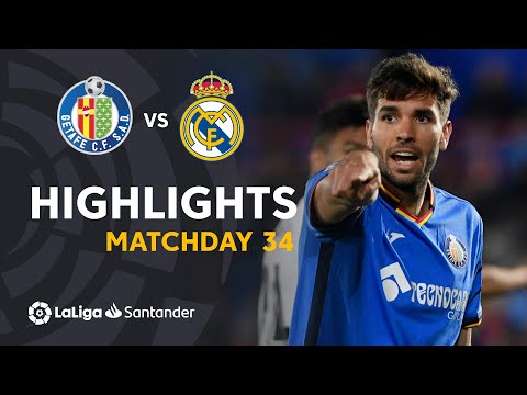 Highlights Getafe CF vs Real Madrid (0-0)