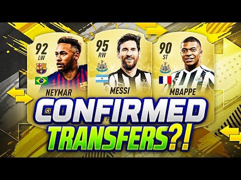 FIFA 20 NEW CONFIRMED TRANSFERS SUMMER 2019 & RUMOURS | w/ NEYMAR & MESSI + MBAPPE TO NEWCASTLE?