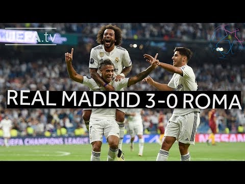 REAL MADRID 3-0 ROMA #UCL HIGHLIGHTS