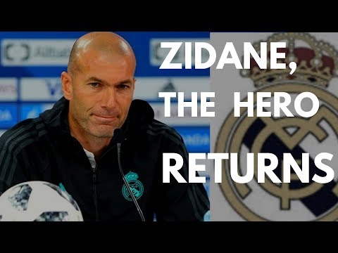 Zidane gets back to Real Madrid