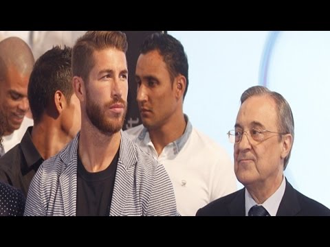 Reunion en China entre Sergio Ramos – Florentino Perez ◉ Real Madrid ◉ 2015