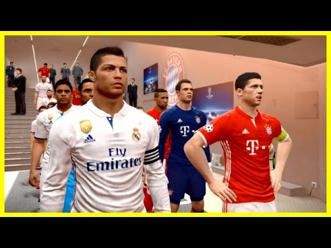 PES 2017 | BAYERN MUNICH VS REAL MADRID | UEFA Champions League Quarter Final | Gameplay PC