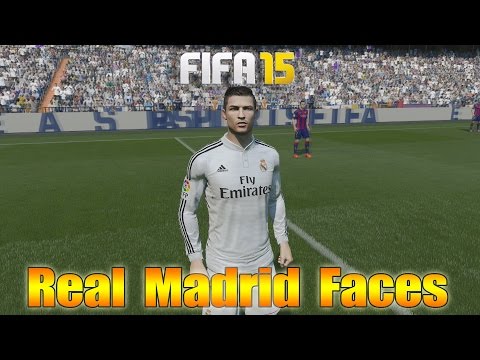 Fifa 15 | Real Madrid Player Faces | feat. Ronaldo, James, Bale & more | by PHDxG
