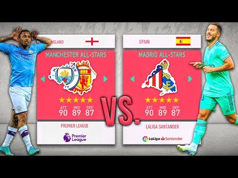 Madrid ALL-STARS vs. Manchester ALL-STARS! – FIFA 20 Career Mode