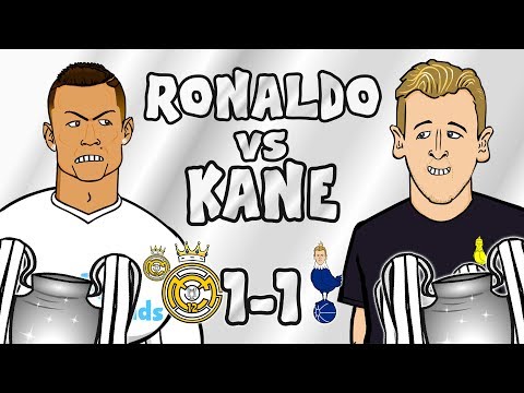 ?️RONALDO vs KANE?️Real Madrid vs Tottenham 1-1 (Champions League Parody 2017)