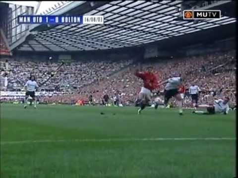 Manchester United Bolton |  Cristiano Ronaldo Debut August 16, 2003