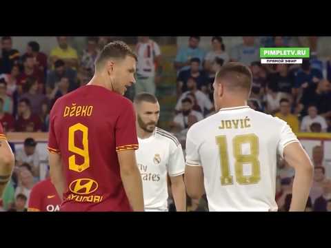 this is why Luka Jović will not play under zidan • Luka Jović vs AS Roma (11/08/2019) HD