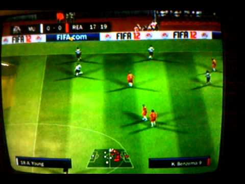 FIFA 12 (PS2( REAL MADRID VS MANCHESTER UNITED (PART 1)