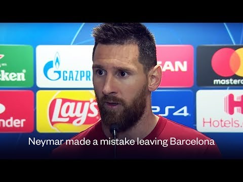 Lionel Messi thinks Neymar shouldn't have left Barcelona | Oh My Goal