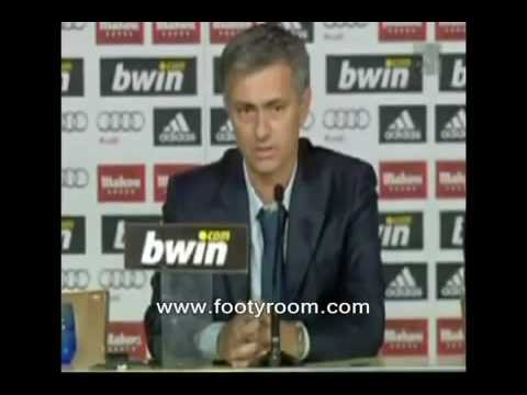 Jose Mourinho First Interview As A Real Madrid Manager