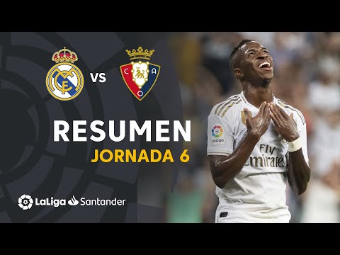 Resumen de Real Madrid vs CA Osasuna (2-0)