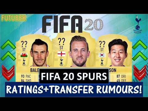 FIFA 20 | TOTTENHAM HOTSPUR PLAYER RATINGS!! FT. KANE, SON, BALE ETC… (TRANSFER RUMOURS INCLUDED)