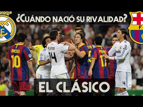 REAL MADRID vs BARCELONA: ASÍ NACIÓ LA RIVALIDAD DE #ElClasico