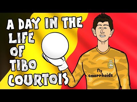 ?A Day in the Life of Tibo Courtois!? (PSG vs Real Madrid 3-0 Champions League Parody)