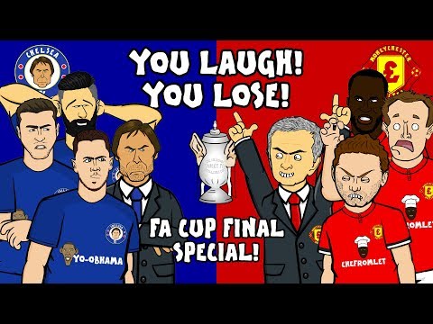 ?CHELSEA vs MAN UTD – You Laugh, You Lose!? (FA Cup Final 2018 Preview)