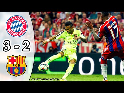 Bayern Munich vs Barcelona 3-2 | All Goals & Highlights | UCL Semi-final 2014/15