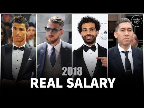 Real Madrid and Liverpool Players Real Salary 2018 | UEFA CHAMPIONS LEAGUE FINAL 2018